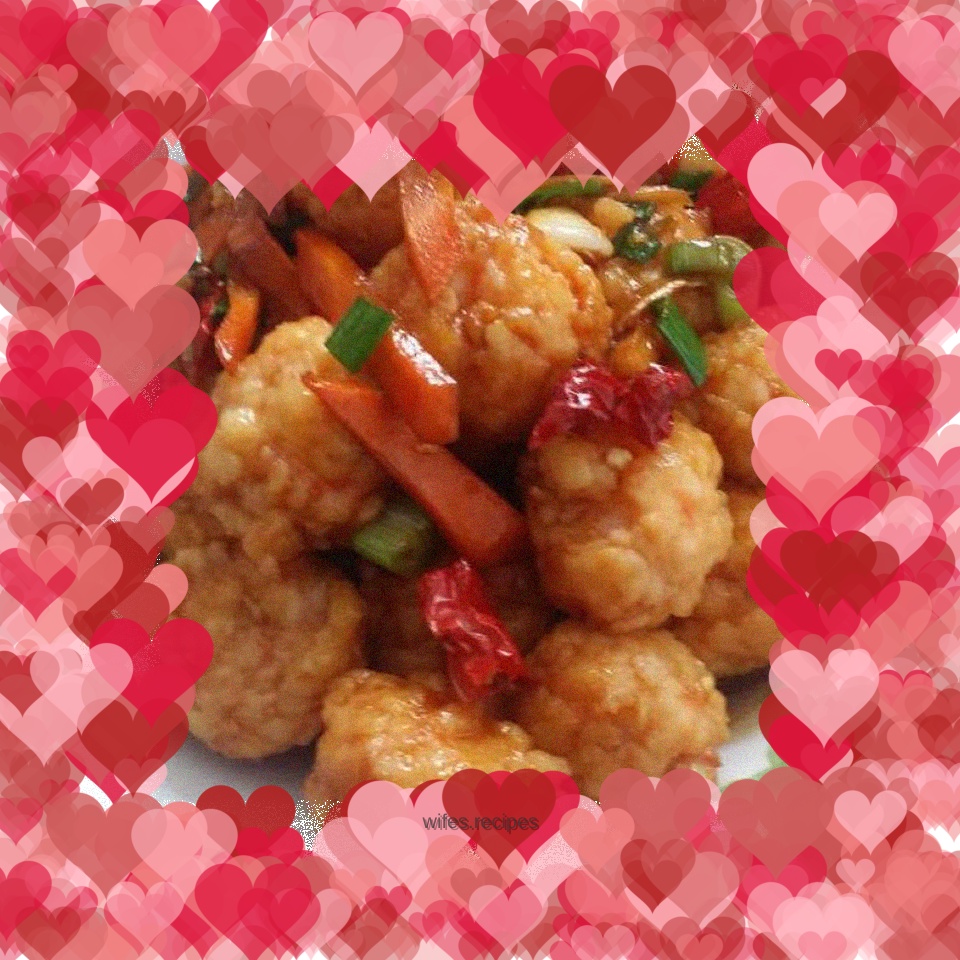 Delicious shrimp balls