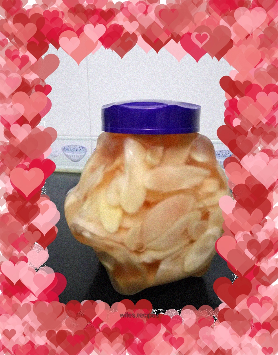 Sweet and sour ginger