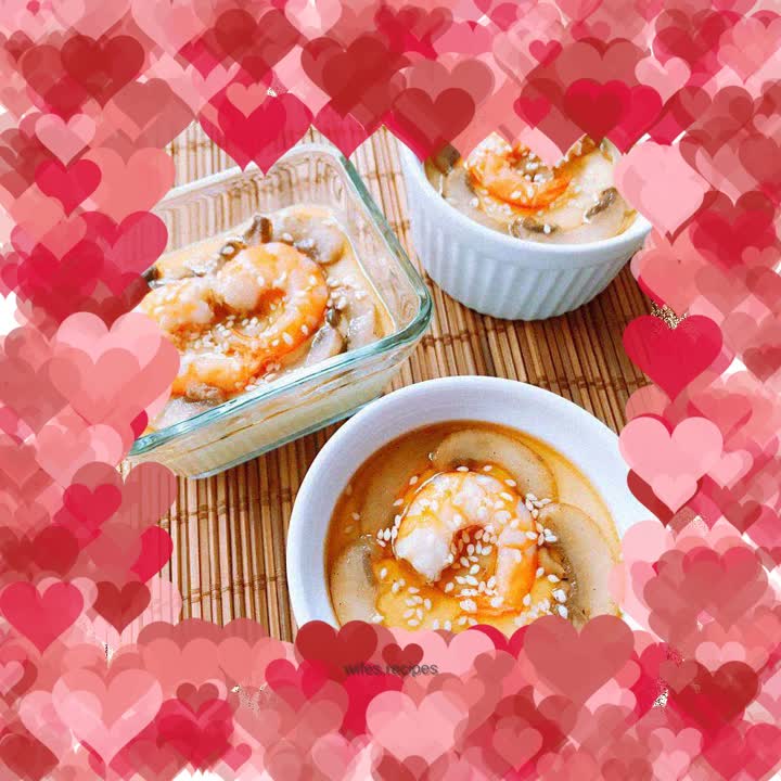 Steamed Egg in Creamy Chicken Soup