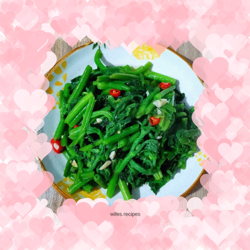 Stir-fried pumpkin head