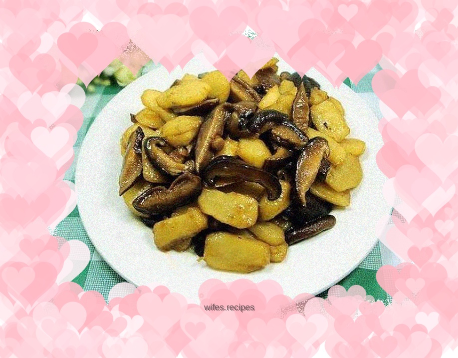 Grilled Water Chestnuts with Mushrooms