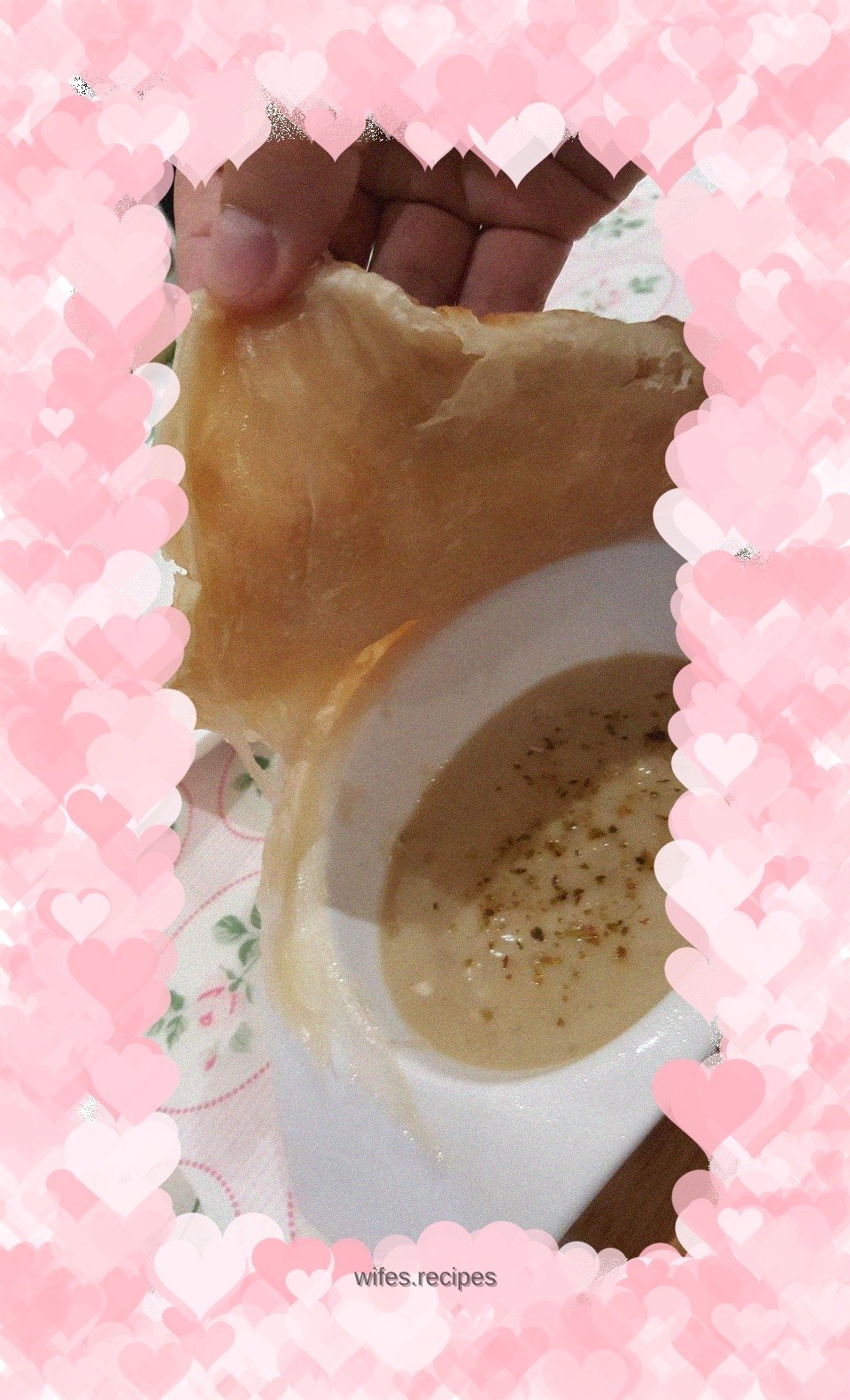 Crispy Chicken and Mushroom Soup