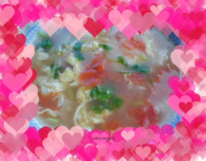 Tomato and egg soup