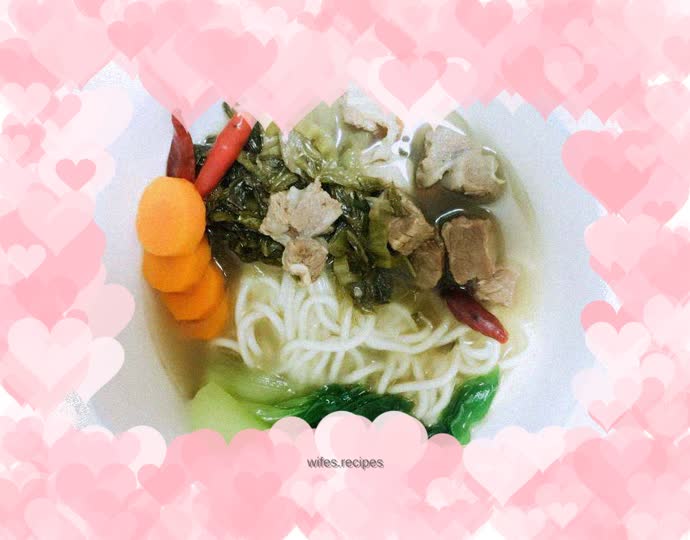 Lao Tan Pickled Cabbage Beef Noodles