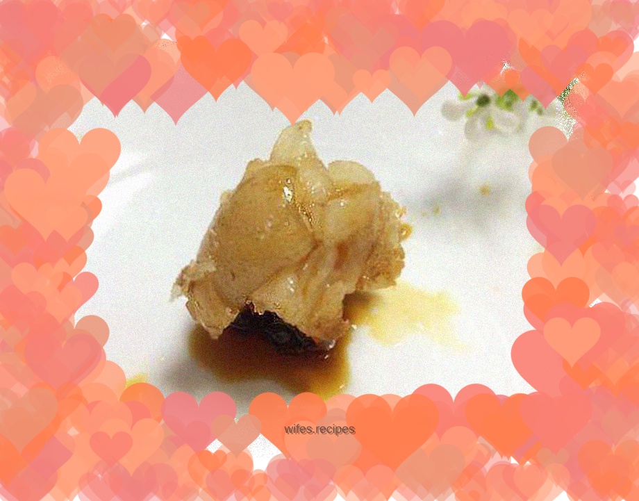 Vinegar-stewed pig's feet---sweet and sour recipe