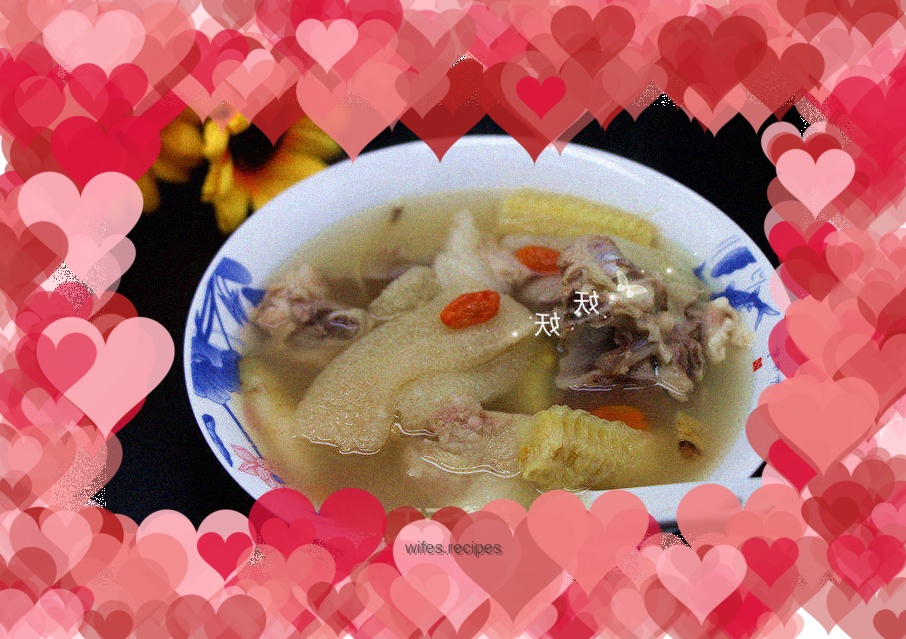 Corn Fragrant Bamboo Sun Pork Ribs Soup