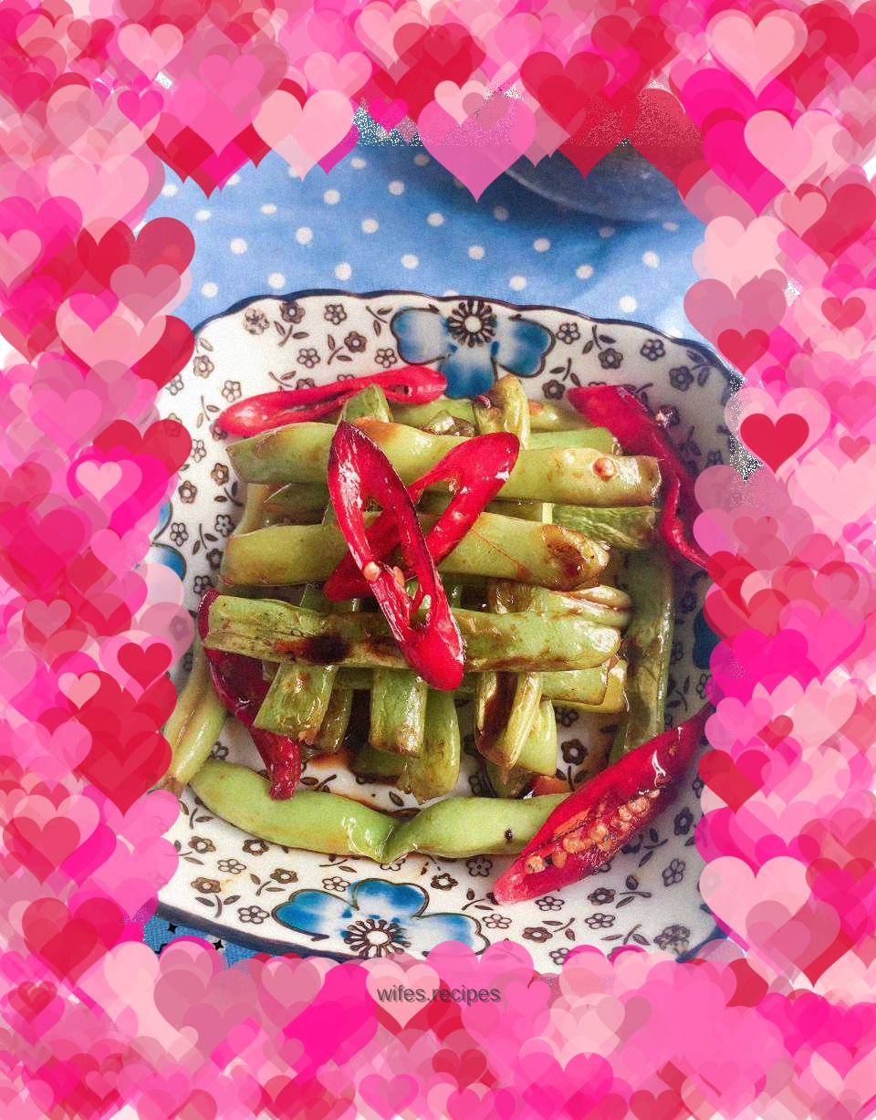 Stir-fried green beans