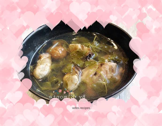 Oyster and pork bone and tripterygium root soup