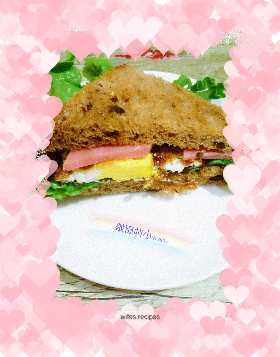 Brown sugar and jujube toast sandwich~Kuaishou nutritious breakfast