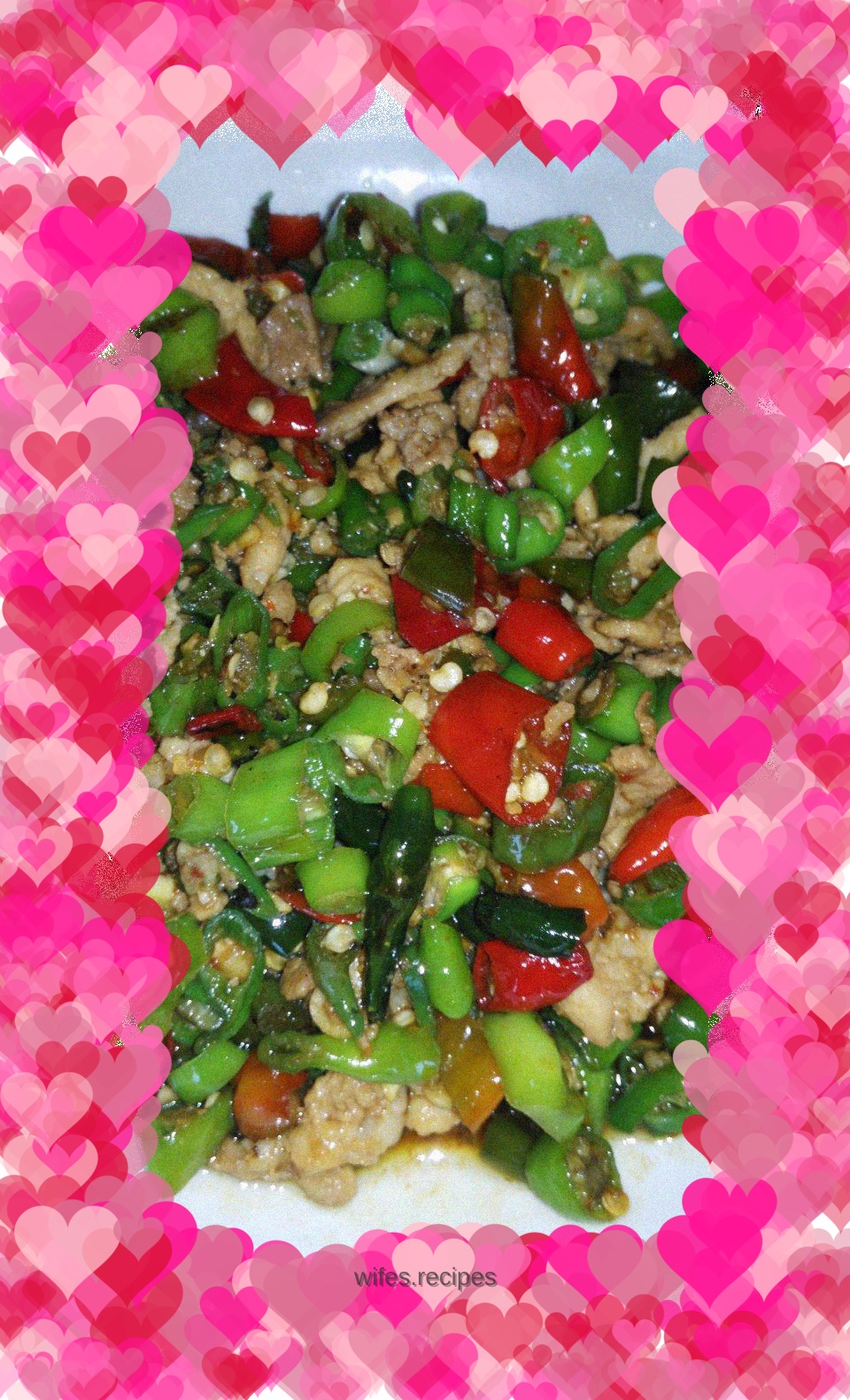 Fried Pork with Chili