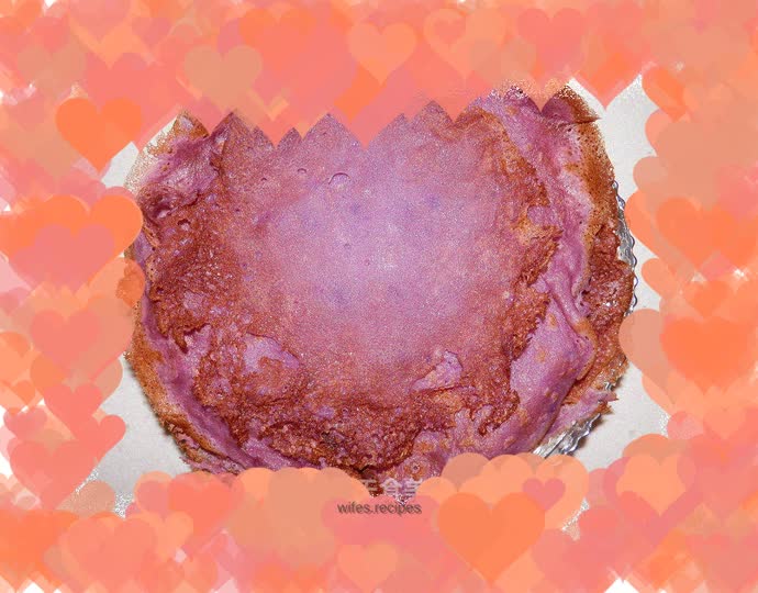 Purple Sweet Potato Pancake