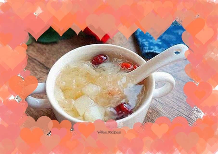 Tremella and snow pear soup