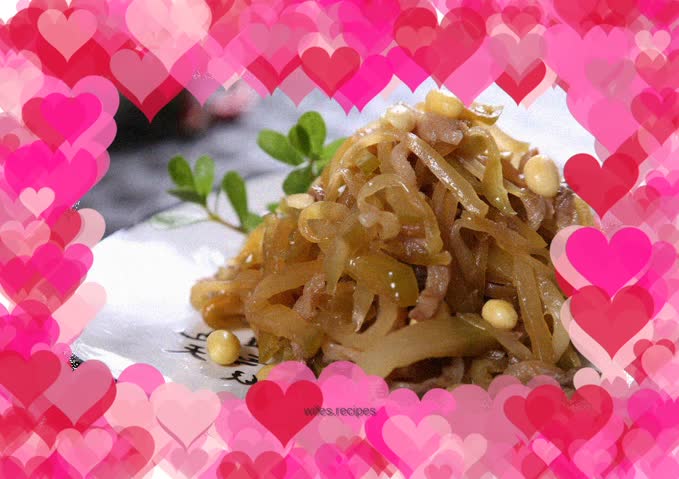 Shredded pork with pickled mustard—automatic cooking pot recipe