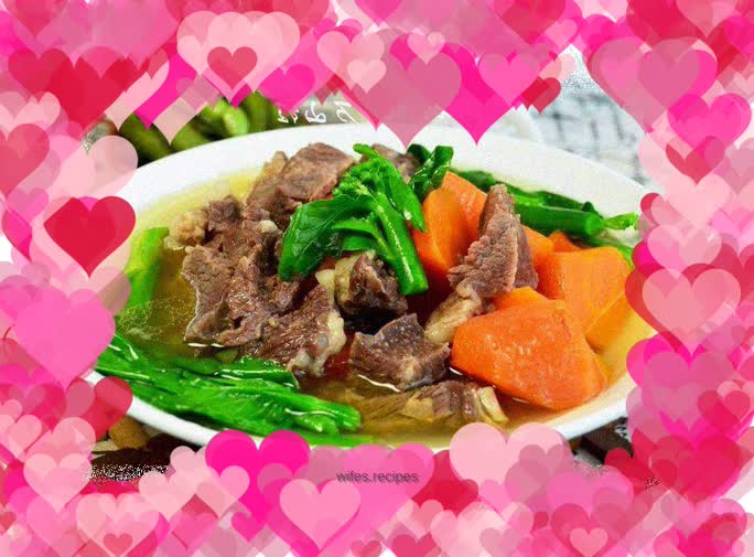 Stewed Beef Brisket with Carrots