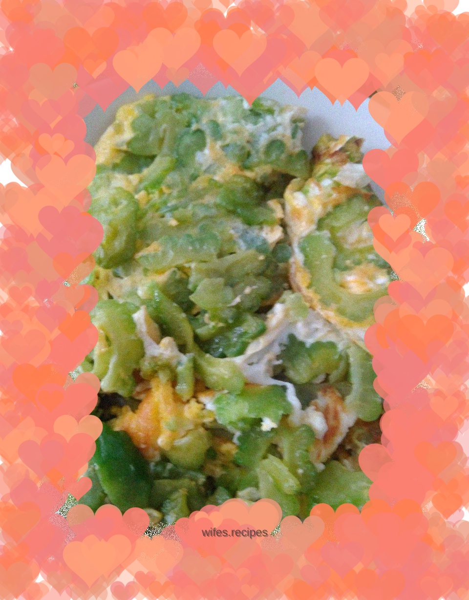 Bitter Melon Scrambled Eggs
