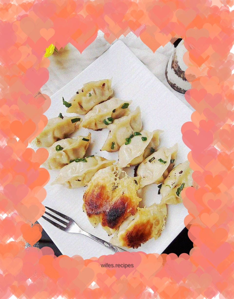 Cabbage and pork pot stickers