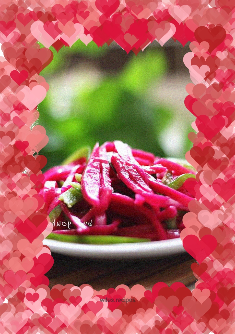 Mixed with pitaya peel