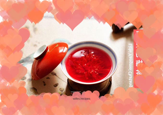 Lychee and bayberry tea soup