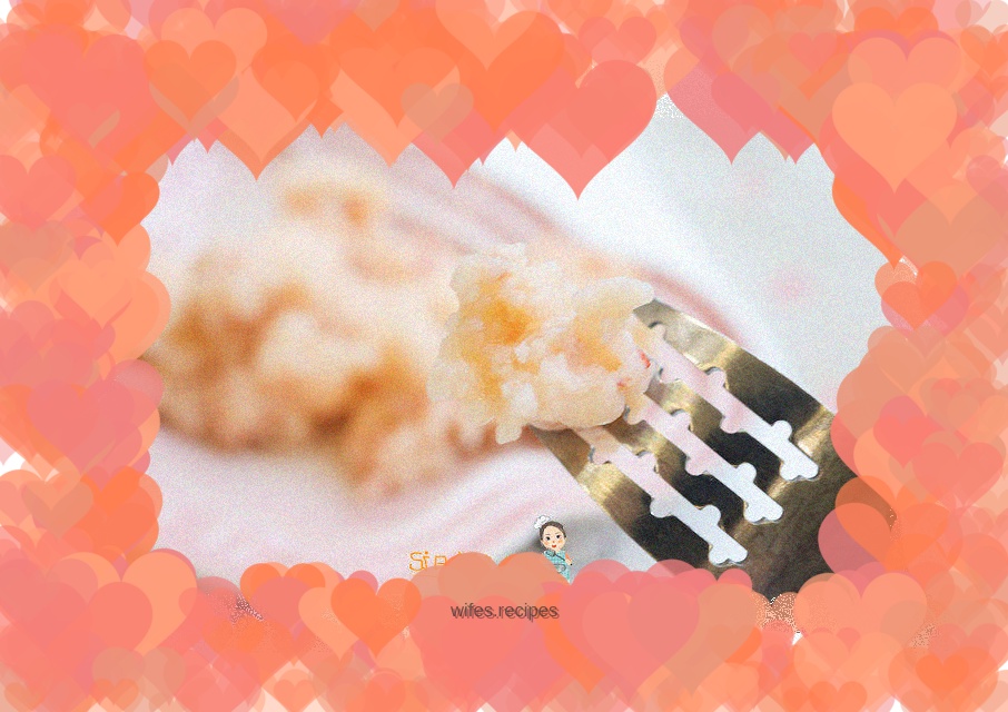 Complementary food shrimp paste for 9 months and above