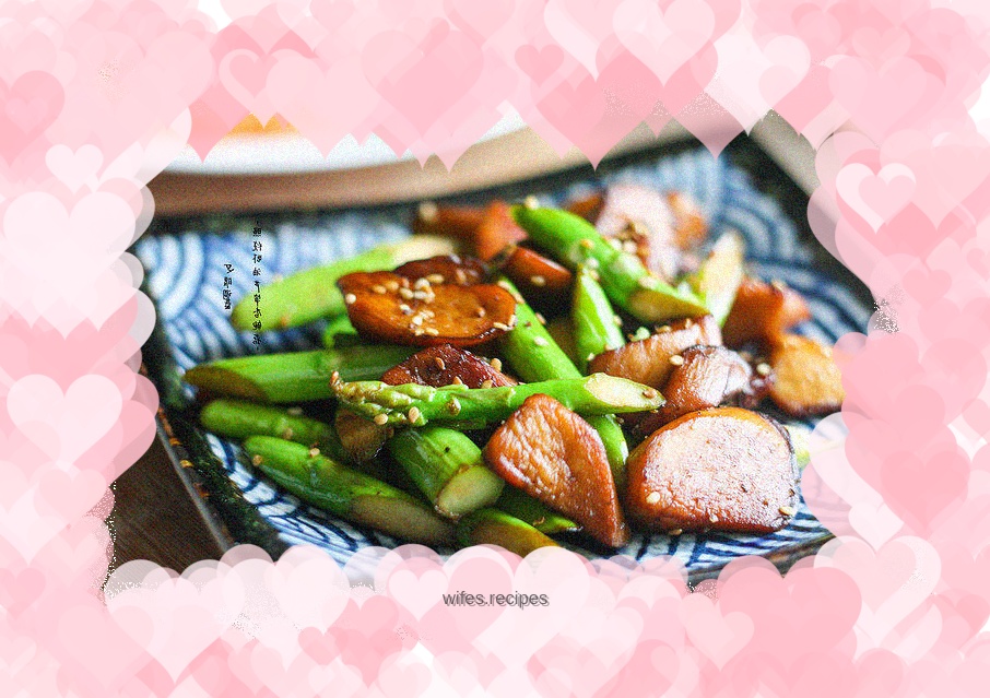 Teriyaki Shrimp Oil Asparagus King Oyster Mushroom