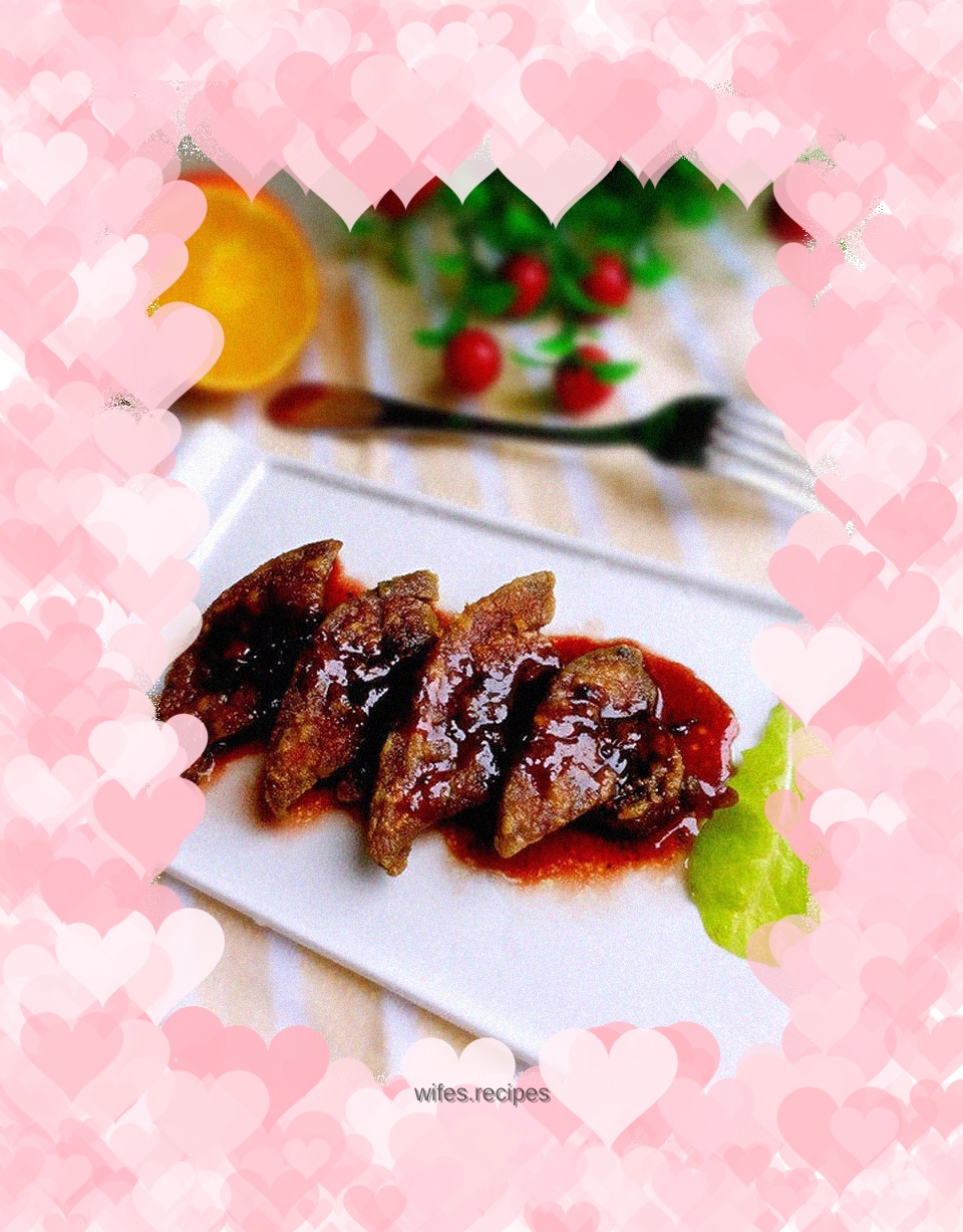 French red wine foie gras