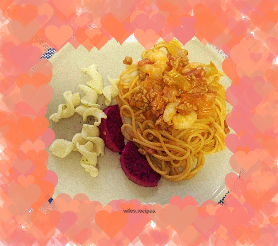 Seafood Spaghetti Bolognese