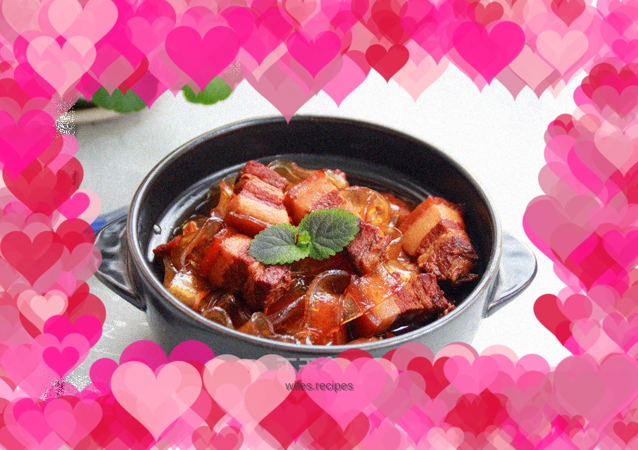 Pork stewed vermicelli