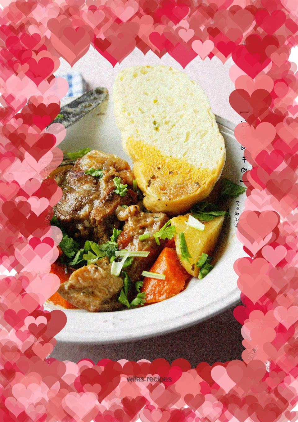 【Red wine braised beef】