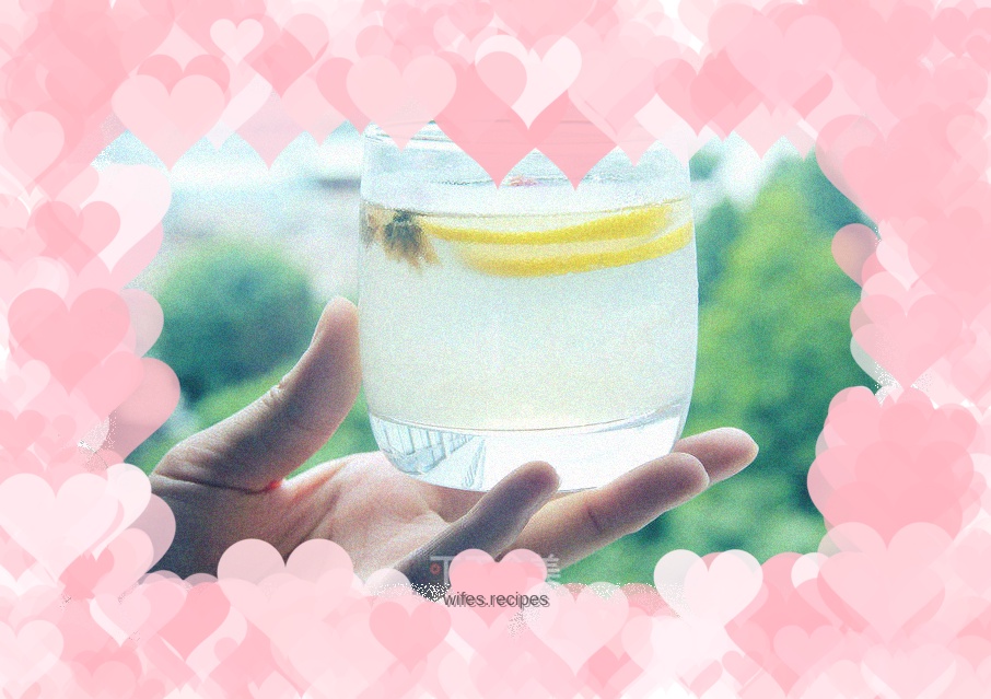 Scented tea cold drink