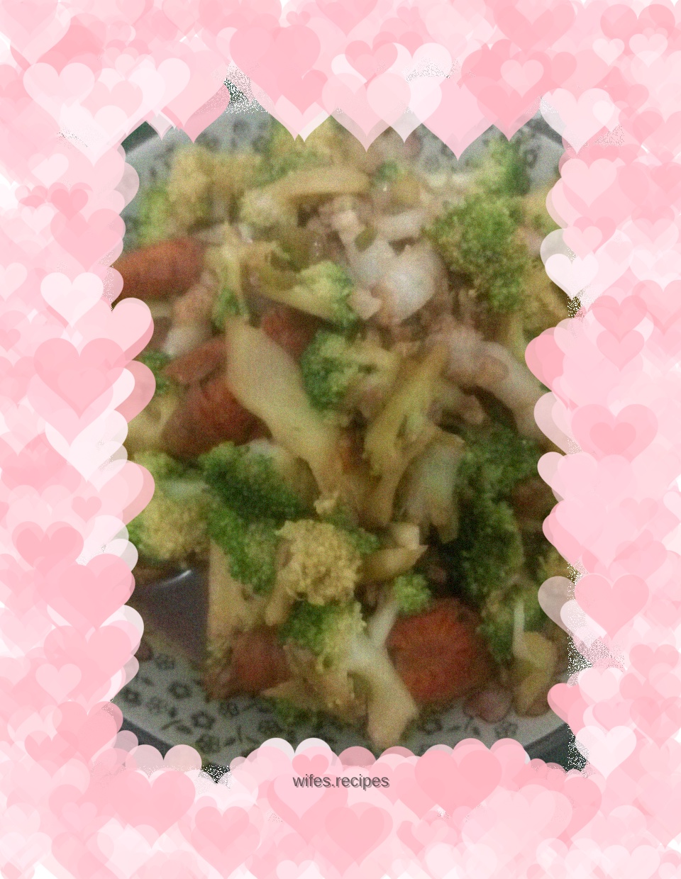 Stir-fried pork with broccoli