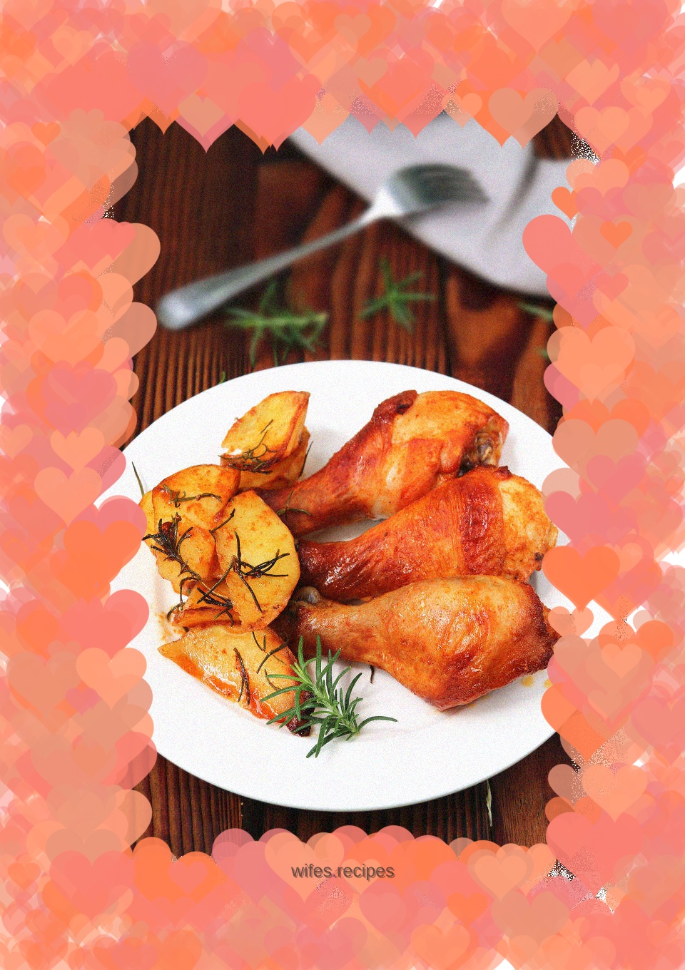 Roast Chicken Thighs with Rosemary Potatoes