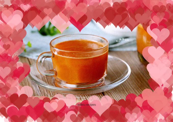Carrot apple juice