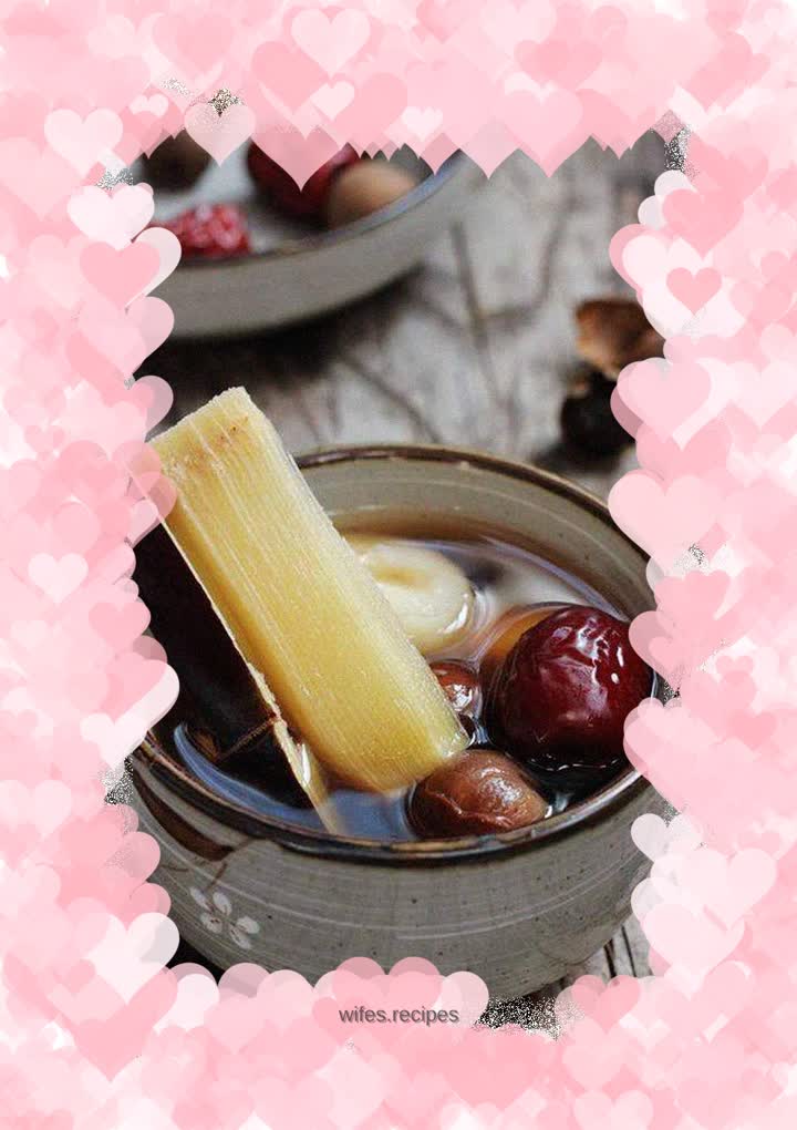 Produces body fluids and quenches thirst---sugar cane water chestnuts