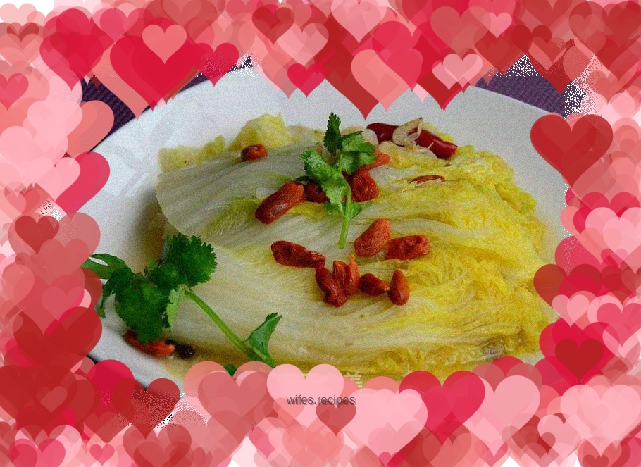 Wolfberry stewed cabbage