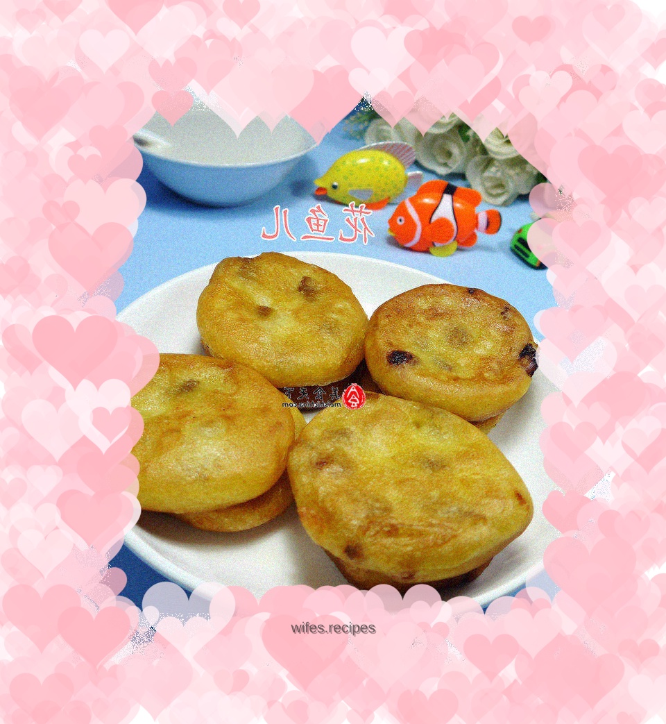 Raisin cornmeal glutinous rice cake