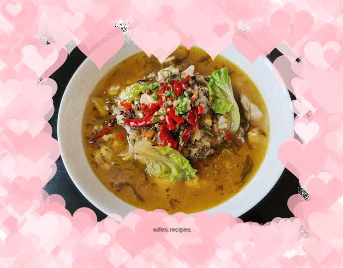 Sauerkraut fish fillet