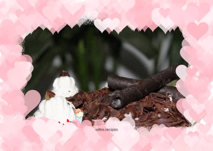 A birthday gift to myself—brownie cocoa cake