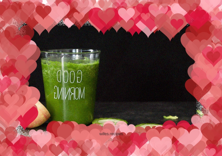 A cup of apple energy soup to get rid of holiday syndrome