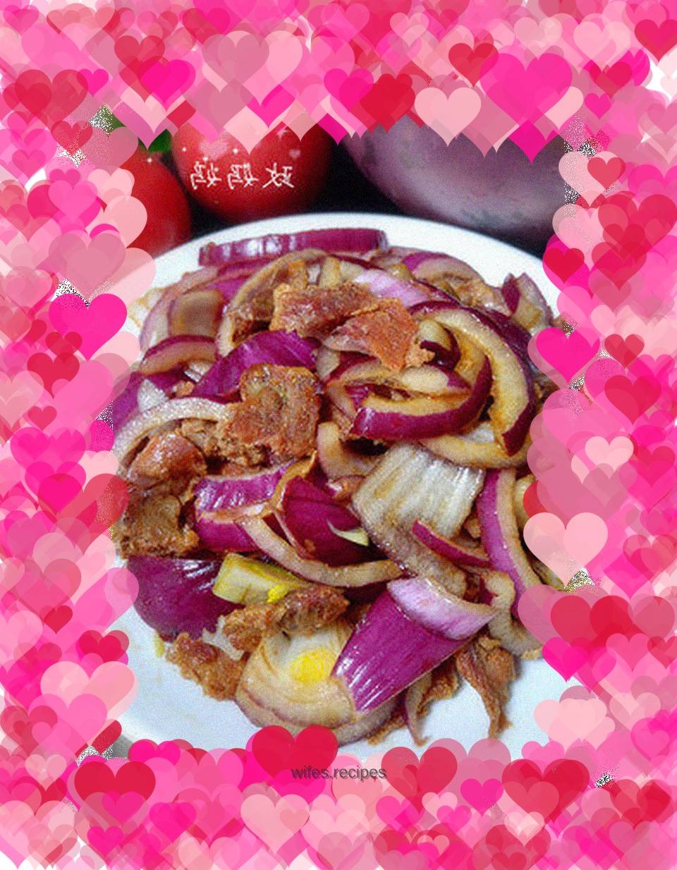 Fatty compressed meat