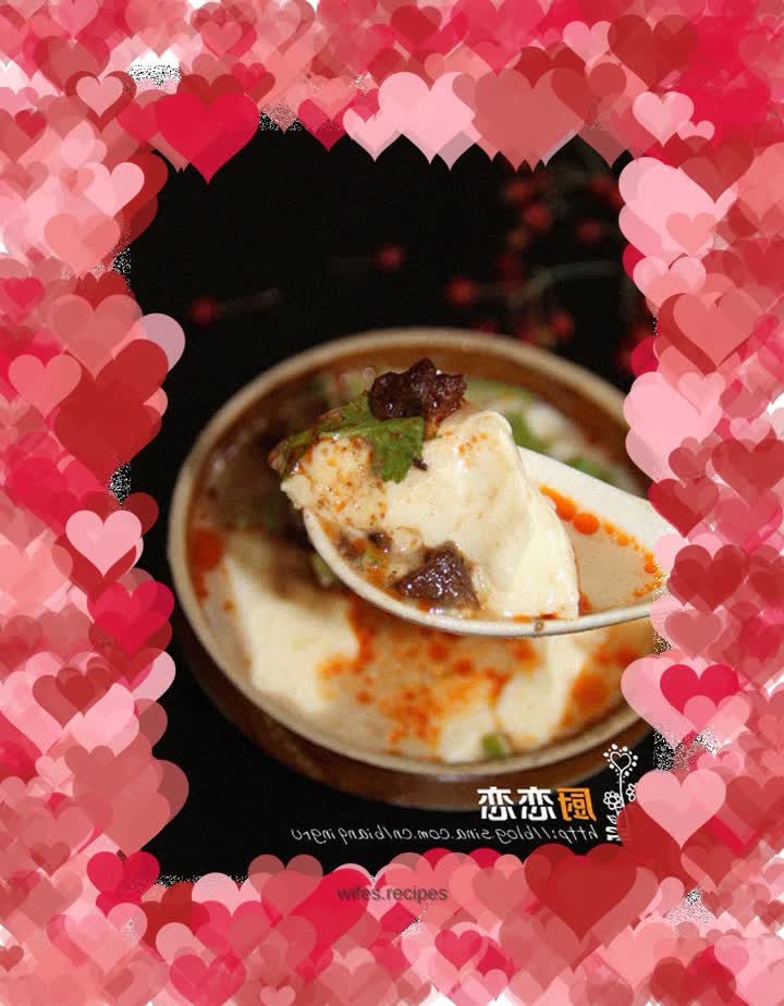 Hometown traditional old tofu