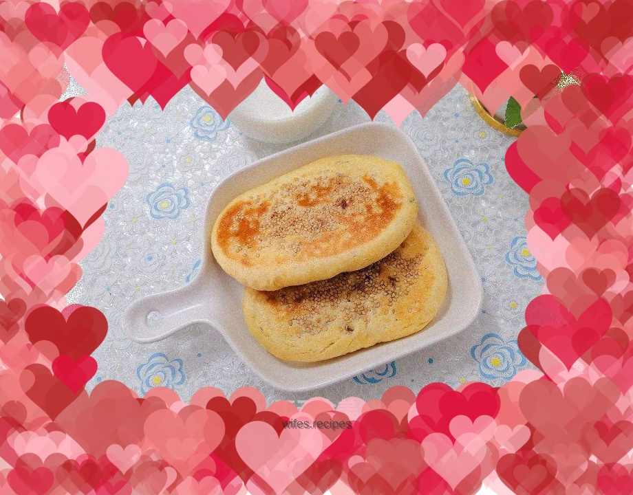 Bean Paste Corn Pancakes