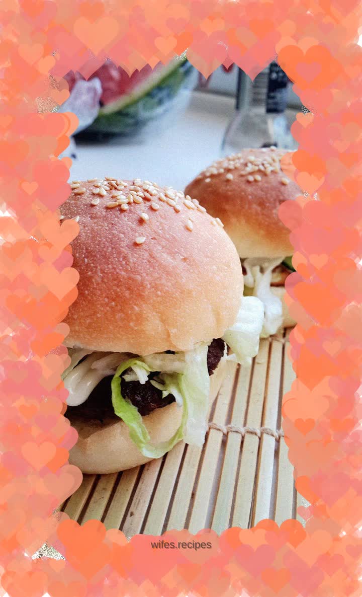 Tempting Dinner Beef Burger