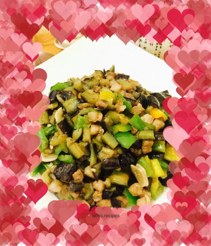 Home-style fried eggplant