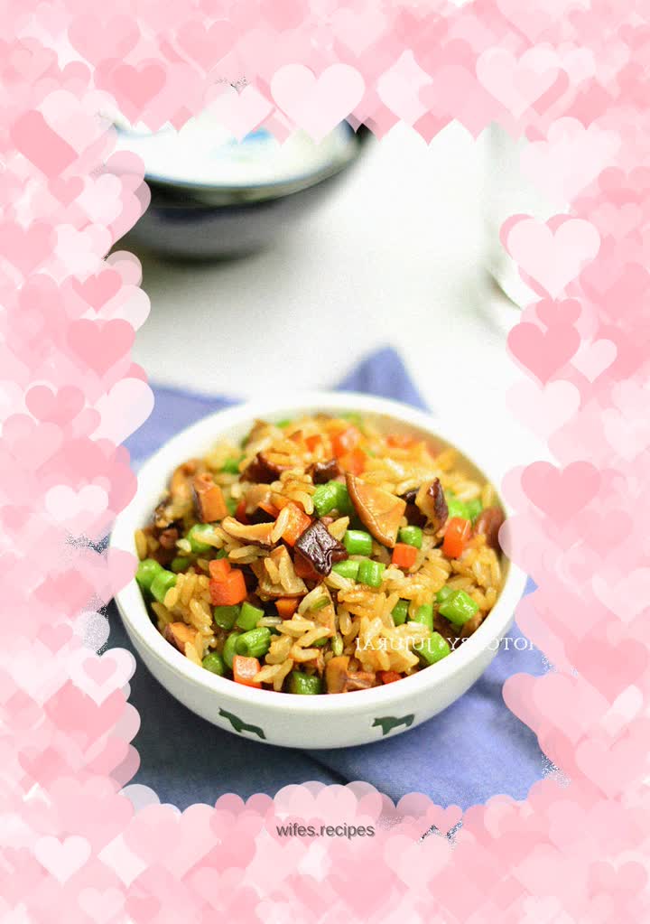 Mushroom fried rice