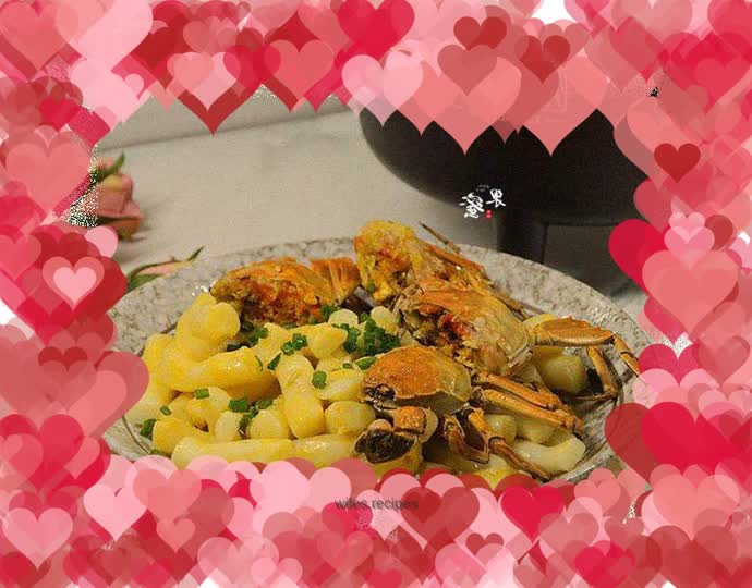 Steamed Crab Rice Cake