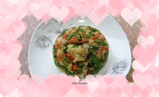 Breakfast version of mashed potatoes