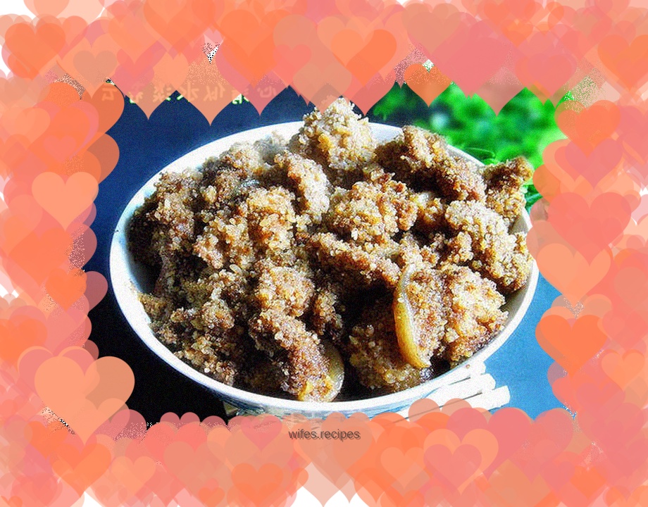 Only with good noodles can you get good meat——————【Farm Steamed Pork with Rice Vermicelli】