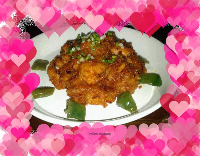 Korean sweet and spicy fried chicken