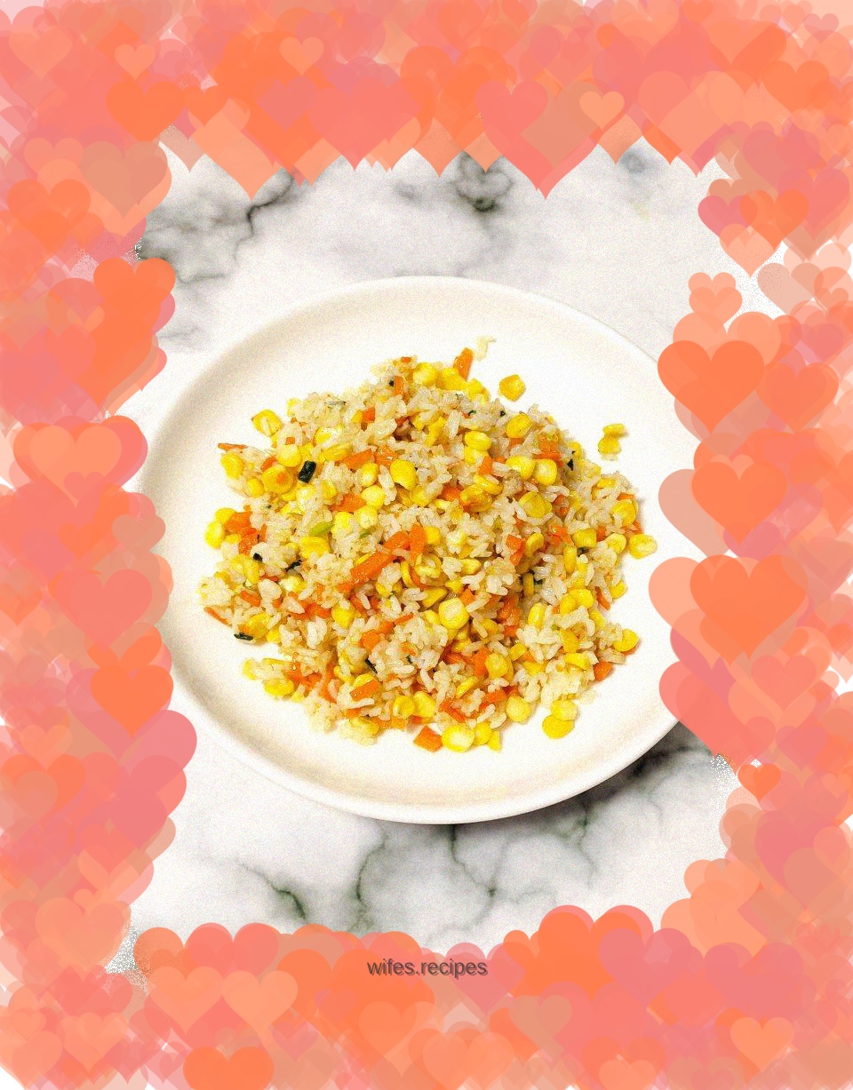 Carrot and Corn Fried Rice