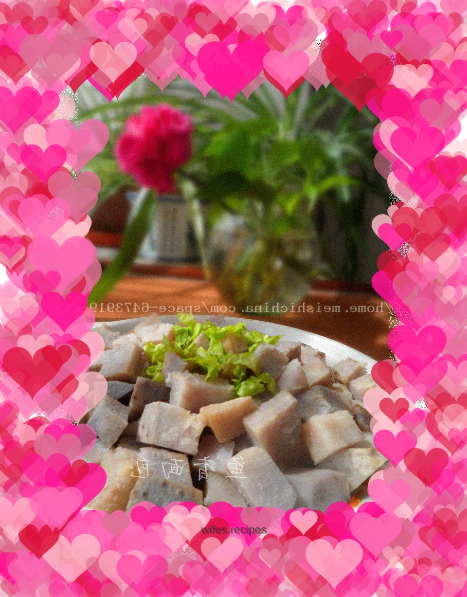 Fragrant steamed Lipu taro